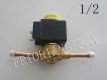 Valvula 1/2" SOLENOIDE CON COIL 220v