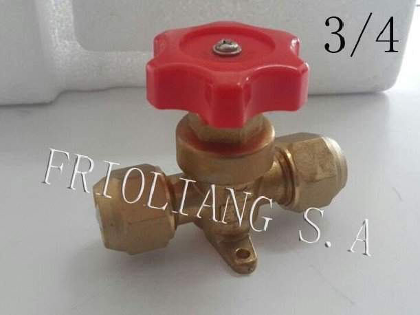 Valvula de Paso 3/4 F