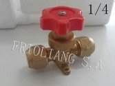 Valvula de Paso 1/4 F