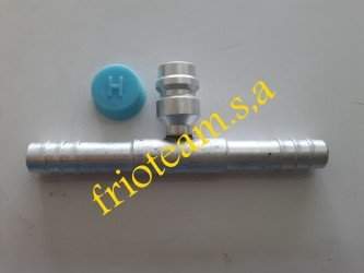 FITTIN UNION No8 - 13/32 CON Valvula R-134