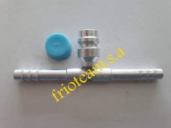 FITTIN UNION No6 - 5/16 CON Valvula R-134
