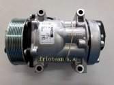 Comp 7h15 8pk 12v freightliner pasanden plastado Sanden