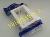 CAJA PLASICO MOLDULA BLANCA 2X4