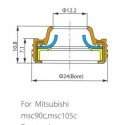 Sello -EJE MSC900 MITSB. lancer 24*12.7