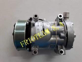COMPPRESOR SANDEN 7H15 12V 8PK Pasante TOMA 4/5