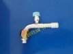 Fitting Codo H 1/2OR 90gr No8 C/Valvula R-134