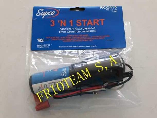 HARD START KITS 115V 1/4-1/3HP SUPCO