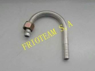 FITTIN R-12 M Codo 180gr rosca 1/2