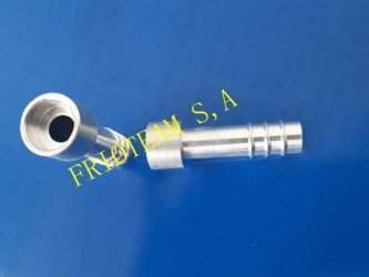 FITTIN UNION SOLD. Aluminio No8 - 13/32