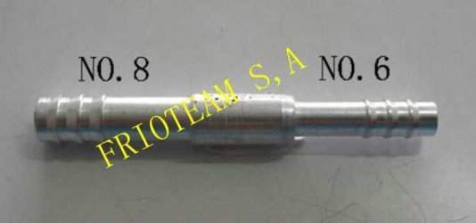 FITTIN REDUCION 8X6 ALUM.