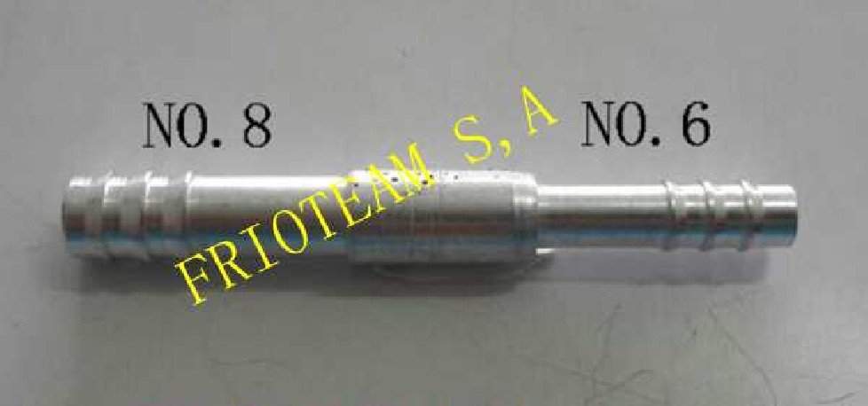 FITTIN REDUCION 8X6 ALUM.