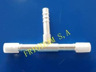 TEE ALUMINIO No6 -- 5/16