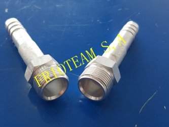 Fittin recto M 24mm OR No10 1/2 R-134
