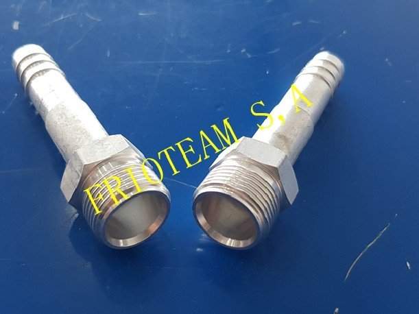 Fittin recto M 24mm OR No10 1/2 R-134