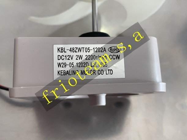 Motor abanico LG 12v 3cable