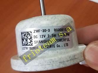 Motor abanico Nisato 12v 3cable
