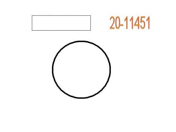 Sello O-Ring p/comp cuerpo 10pa20c