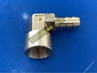 Conectot Adapter 3/8 X 3/8 Secadora Estufa Codo 90