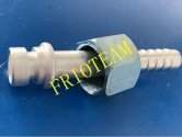 Fittin recto H 22mm OR 13/32 No8 R-134