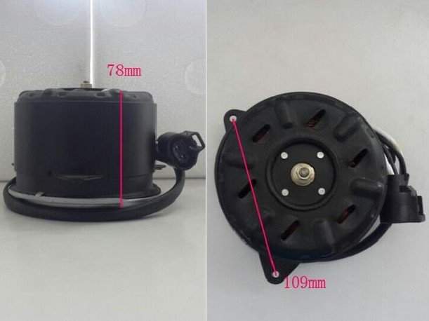 MOTOR P/CONDENSADOR TOYOTA HIACE 08-11