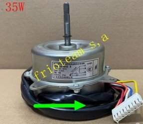 Motor Condensador Split 5 Cable junto