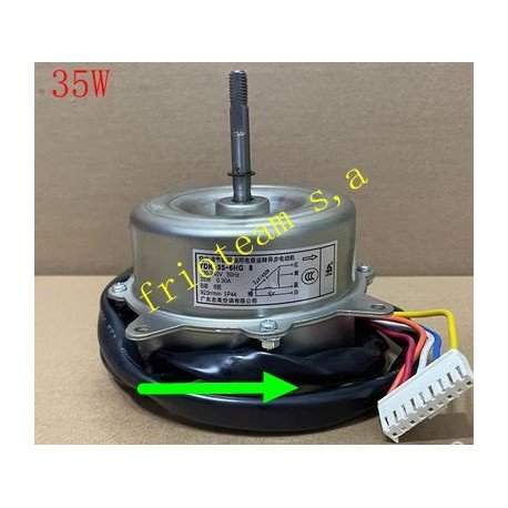 Motor Condensador Split 5 Cable junto
