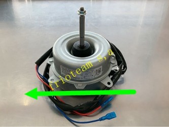 Motor de condensador spilt 12000btu gira L