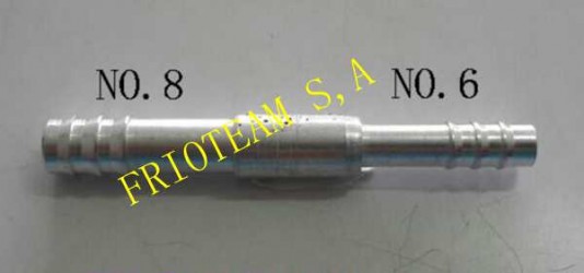 FITTIN REDUCION 10X8 ALUMINIO