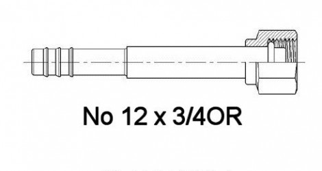 FITTIN H OR No12 - 5/8