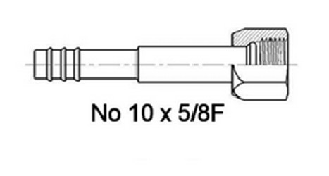 FITTIN H No10 1/2 FLARE