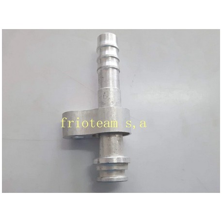 Fittin recto plano No8 13/32 R-134