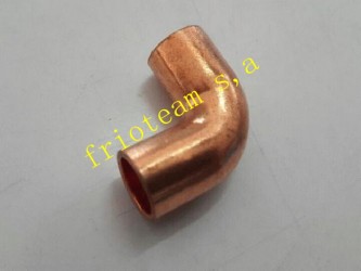Codo de Cobre 3/8x90gr liso