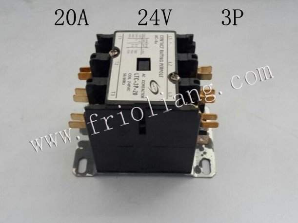 CONTACTOR 20A 24V 3P