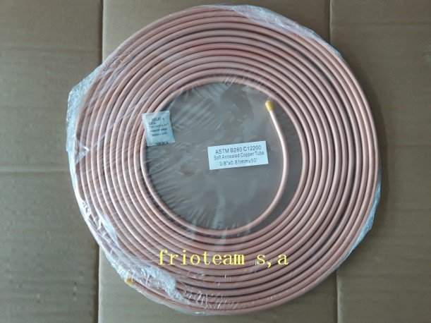 Rollo de Tuberia Flexible 3/8 x0.81 50 Pies