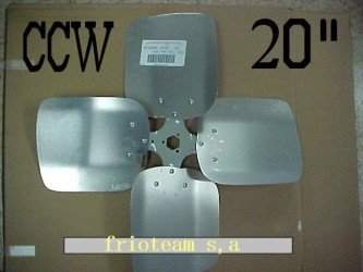 Aspa 20" 4 hojas CCW