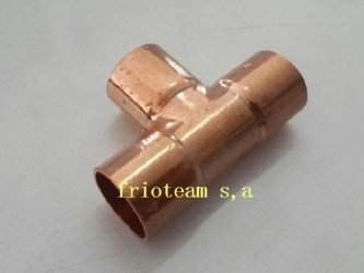 Tee de Cobre 3/8 liso