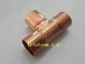 Tee de Cobre 3/8 liso
