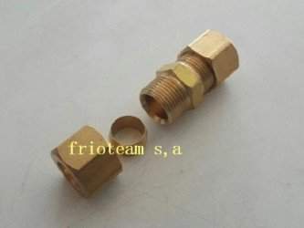 UNION CON ANILLO 3/16 de COBRE