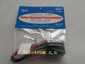 RELAY OVERLOAD 1/4-1/3HP SUPCO
