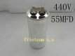 Capasitador 55MFDx440v