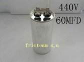 Capasitador 60MFDx440v Redondo